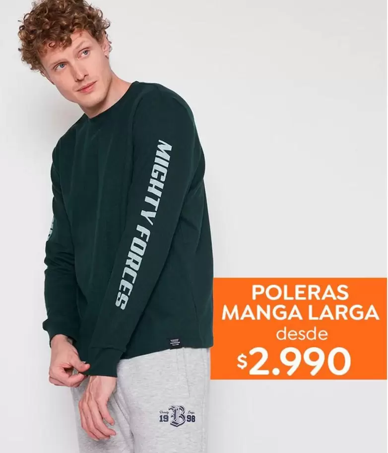 Poleras Manga Larga