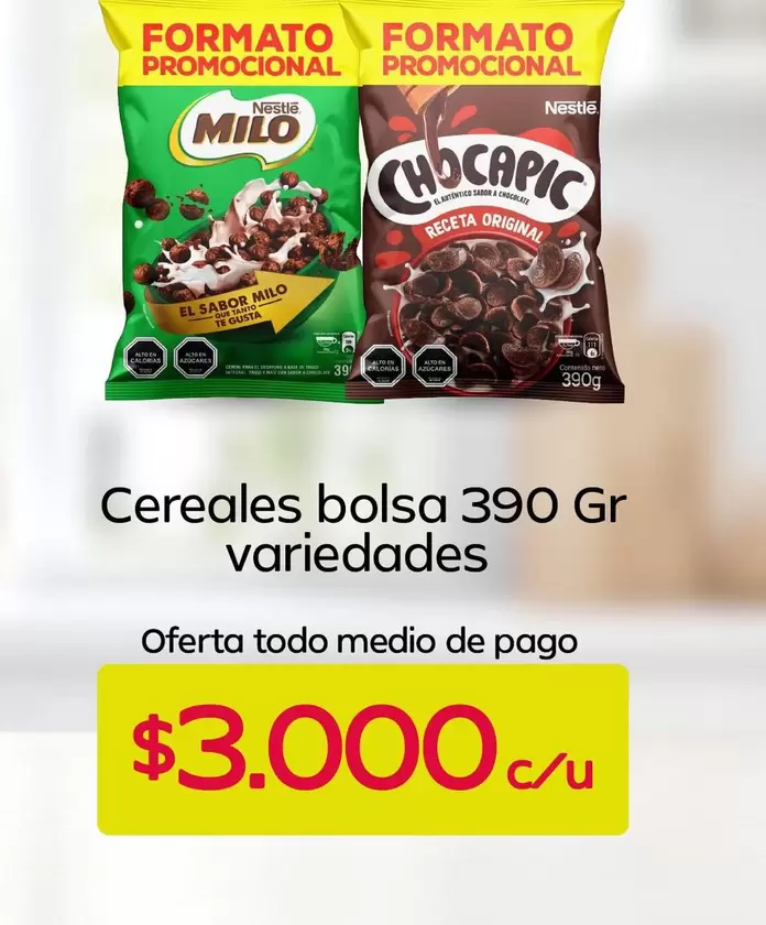 Milo - Cereales Bolsa Variedad