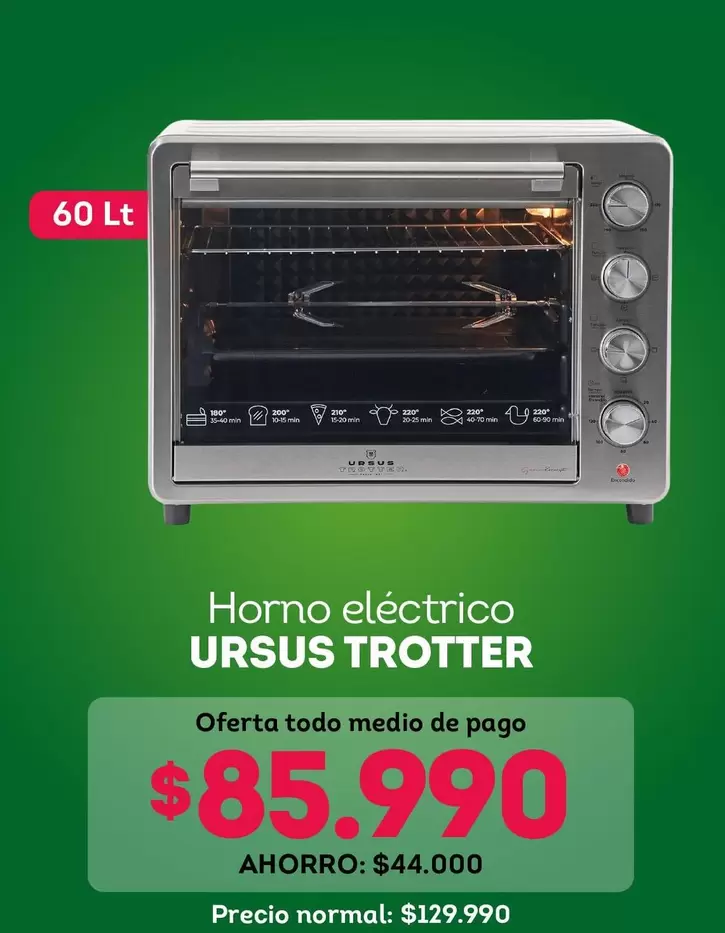 Ursus Trotter - Horno Electrico