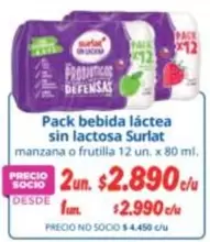Surlat - Pack Bebida Láctea Sin Lactosa