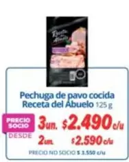 Abuelo - Pechuga De Pavo Cocida Receta Del