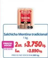 Montina - Salchicha Tradicional