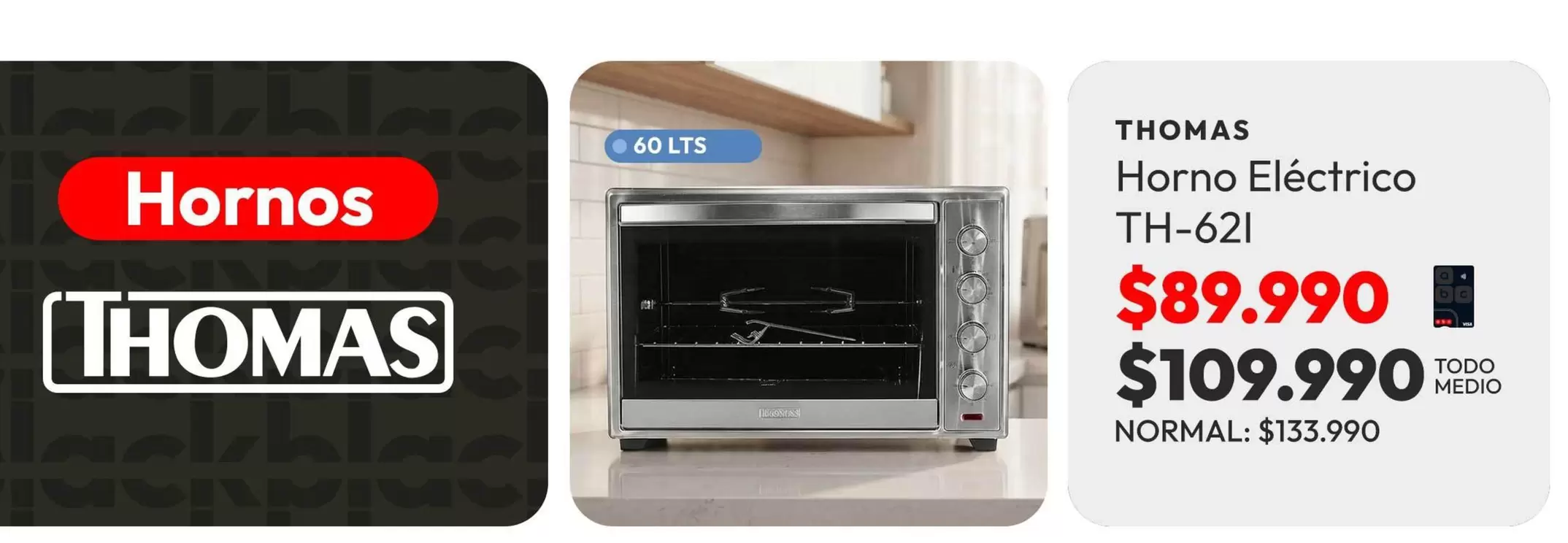 Thomas - Horno Electrico