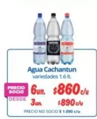 Cachantun - Agua