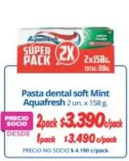 Aquafresh - Pasta Dental Soft Mint
