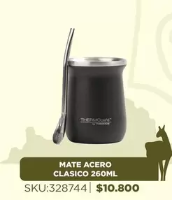 Mate Acero Clasico 260ml