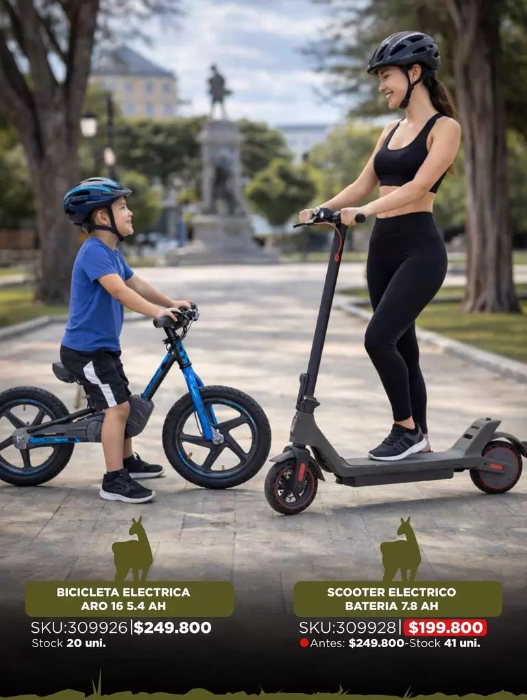 Scooter Electrico Aro 16,6 cm