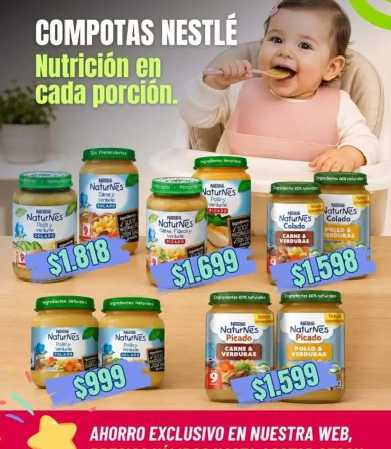 Nestlé - Compotas Nutricion En Cada Porcion