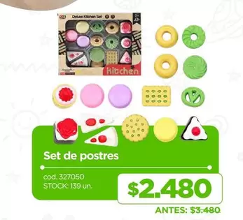 Deluxe - Set De Postres