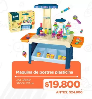 Maquina De Postres Plasticina