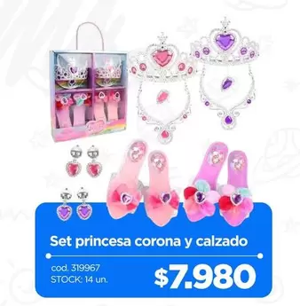 Corona - Set Princesa Y Calzado