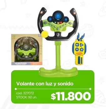 Volante Con Luz Y Sonido