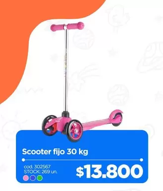 Scooter Fijo