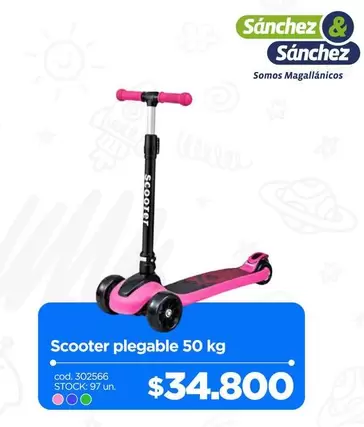 Scooter Plegable