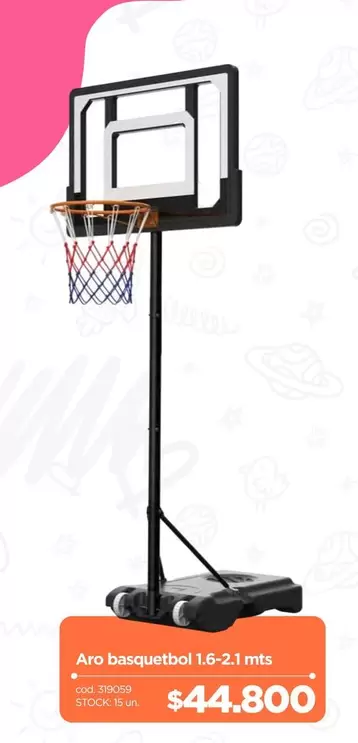 MTS - Aro Basquetbol 16-21 Mts