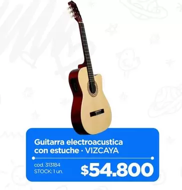 Guitarra Electroacustica Con Estuche