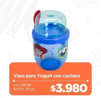 Vaso Para Yogurt Con Cuchara