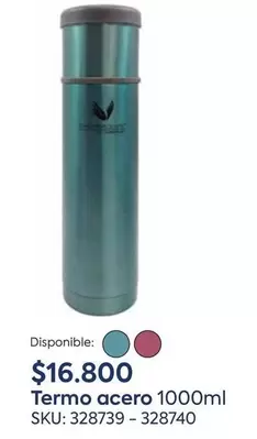Termo Acero 1000ml