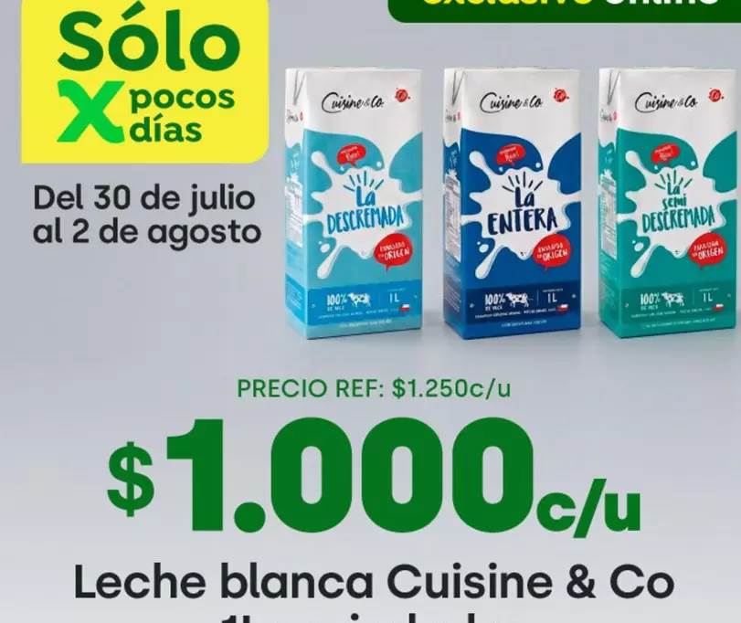 Cuisine&Co - Leche Blanca