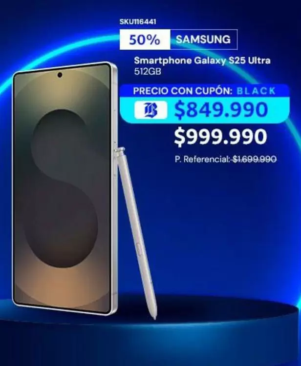 Samsung - Smartphone Galaxy S25 Ultra 512GB