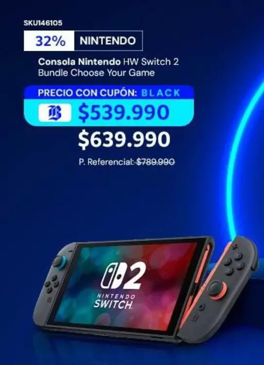 HW - Consola Hw Switch 2 Bundle Chose Yogurt Game