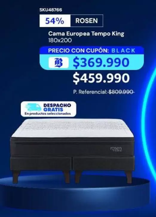 Rosen - Cama Tempo King