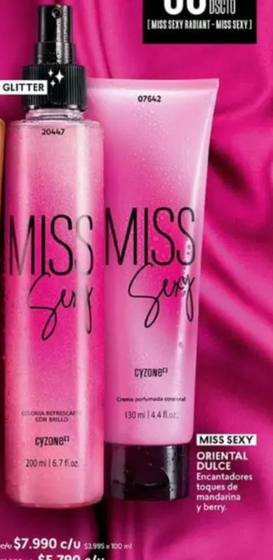 Cyzone - Mist Miss Miss So Soft Soft Drinks