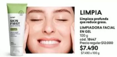 Limpiadora Facial En Gel