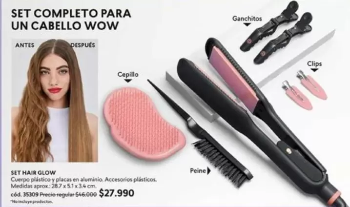 Set Hair Glow