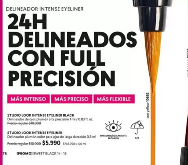 Sweet Black - Studio Look Intense Eyeliner