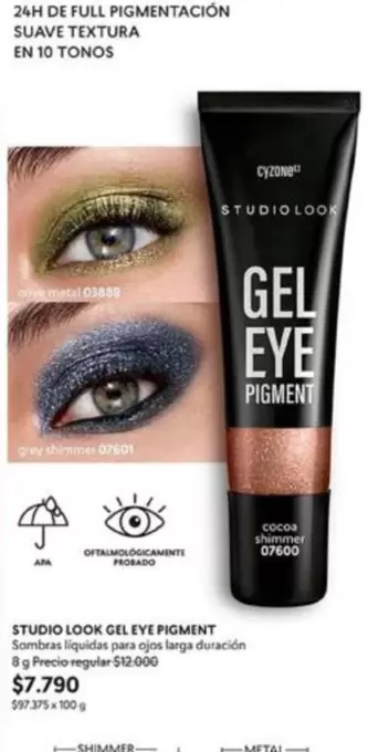 Suave - Studio Look Gel Eye Pigment