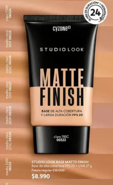 Cyzone - Studio Look Base Matte Finish