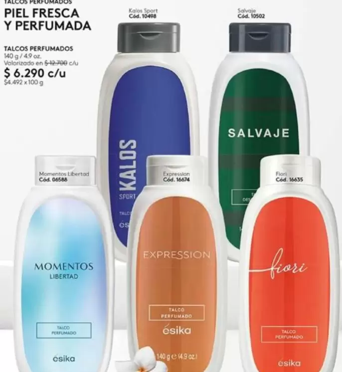 Kalos - Talco Perfumados