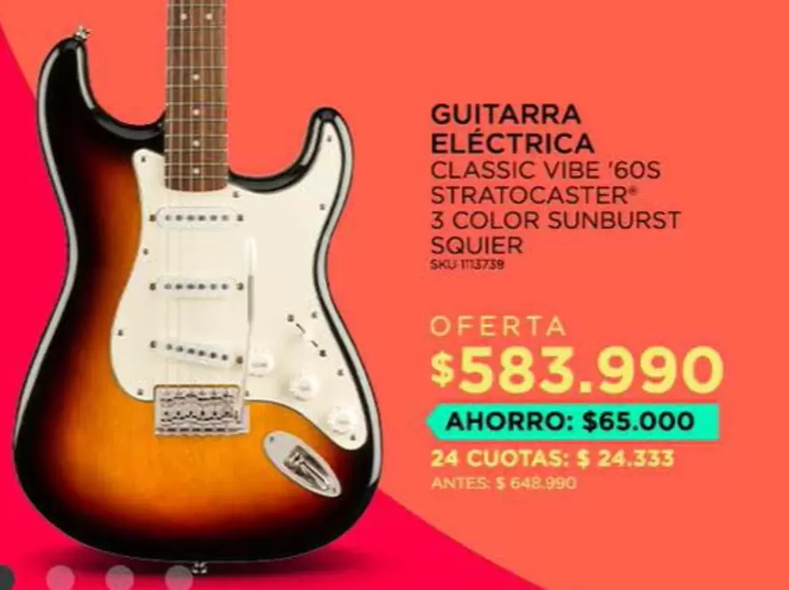 Guitarra Eléctrica Classic Vibe