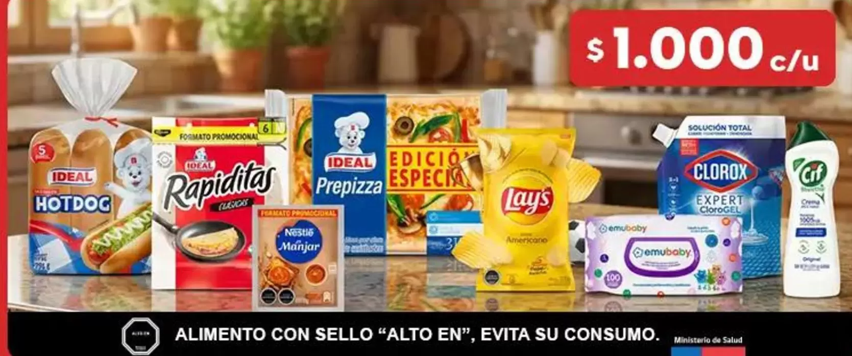 Ideal - Alimento Con Sello "alto En", Svita Su Consumo