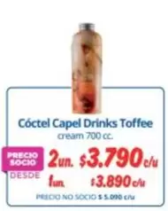 Capel - Coctel Drinks Toffee