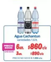 Cachantun - Agua