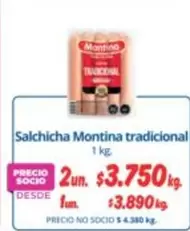 Montina - Salchicha Tradicional