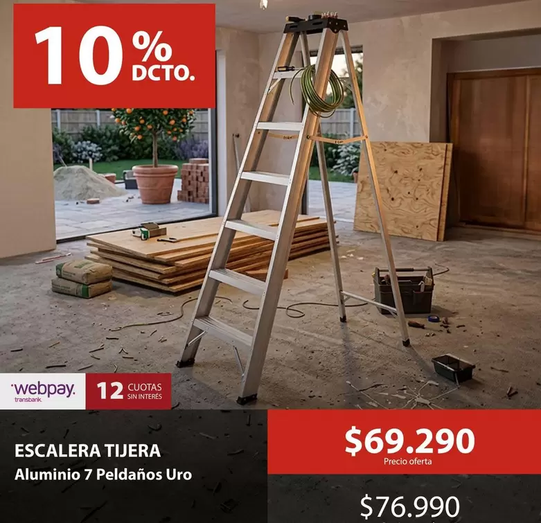 Aluminio 7 Peldanos Uro