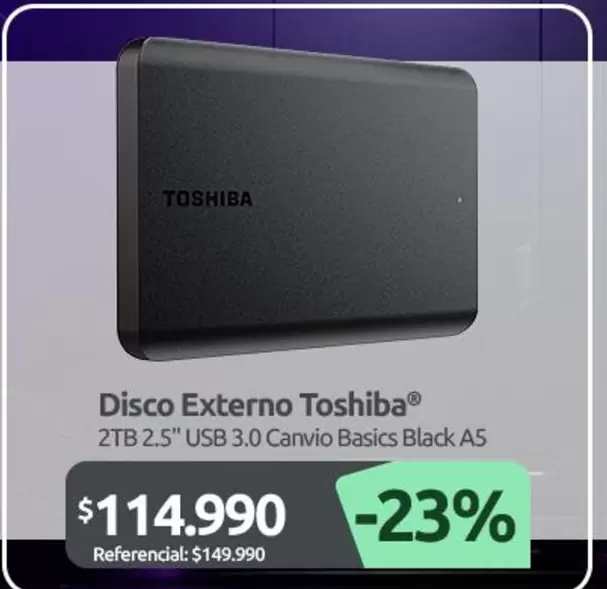 Toshiba - Disco Externo