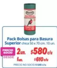 Superior - Pack Bolsas Para Basura