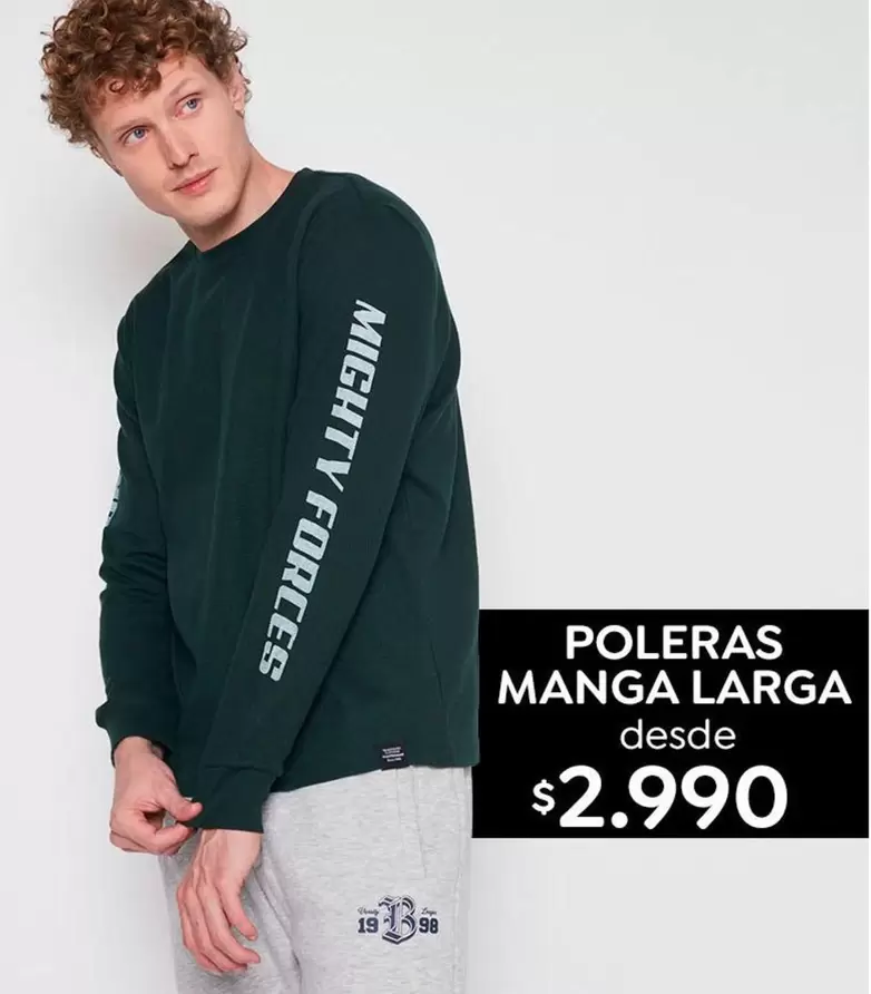 Poleras Manga Larga