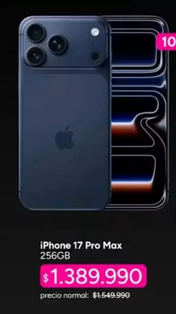 iPhone 17 Pro Max 256GB