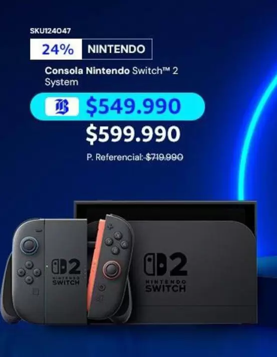 Consola Nintendo SwitchTM 2 System