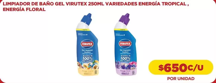 Virutex - Limpiador De Bano Gel 250ml