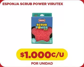 Virutex - Esponja Scrub Power