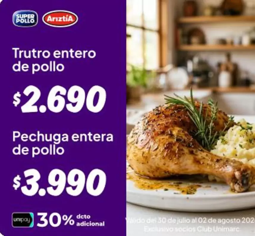 Club - Trutro Entero De Pollo