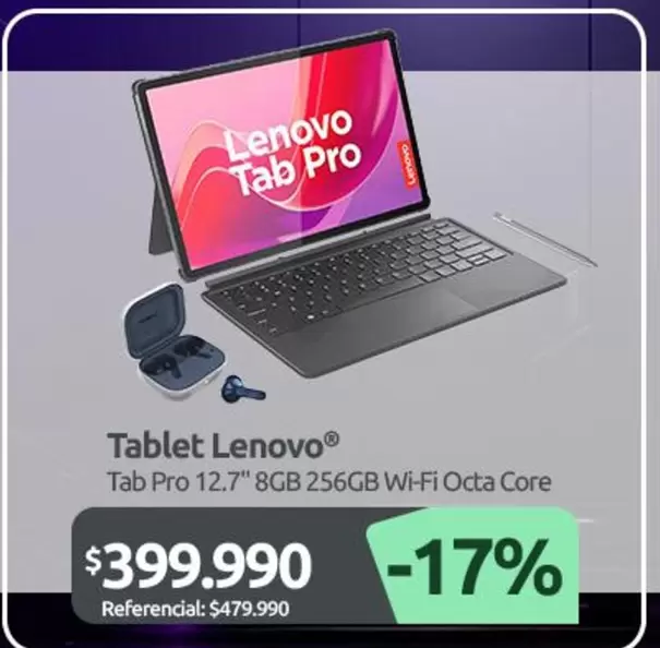 Lenovo - Tablet Tab Pro 12.7"