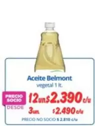 Belmont - Aceite