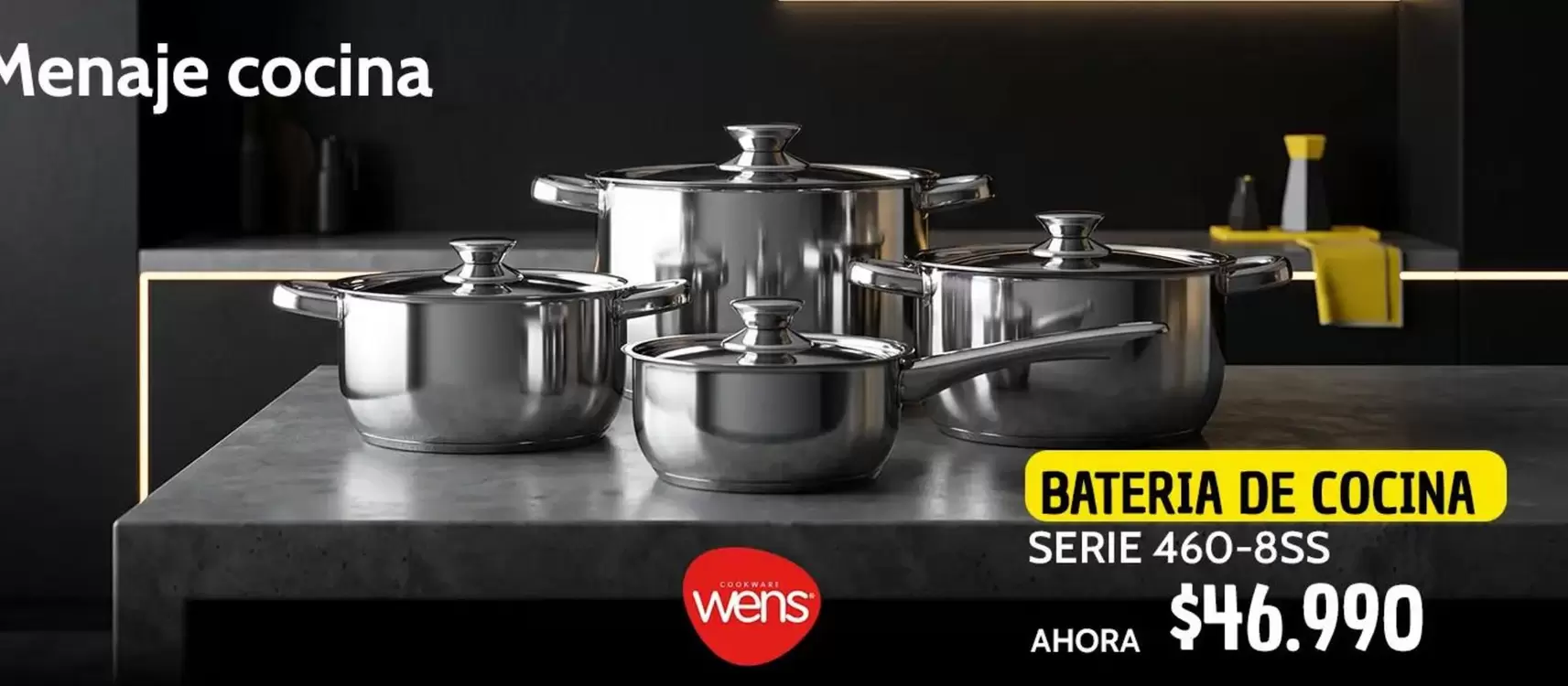 Bateria De Cocina Serie 460-855